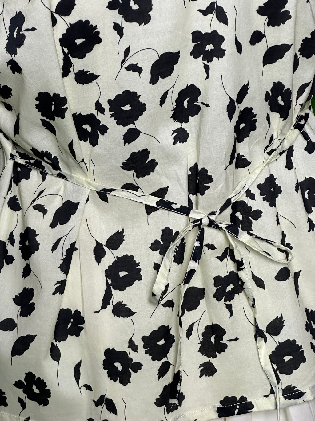 Ivory Floral ShirtShirts