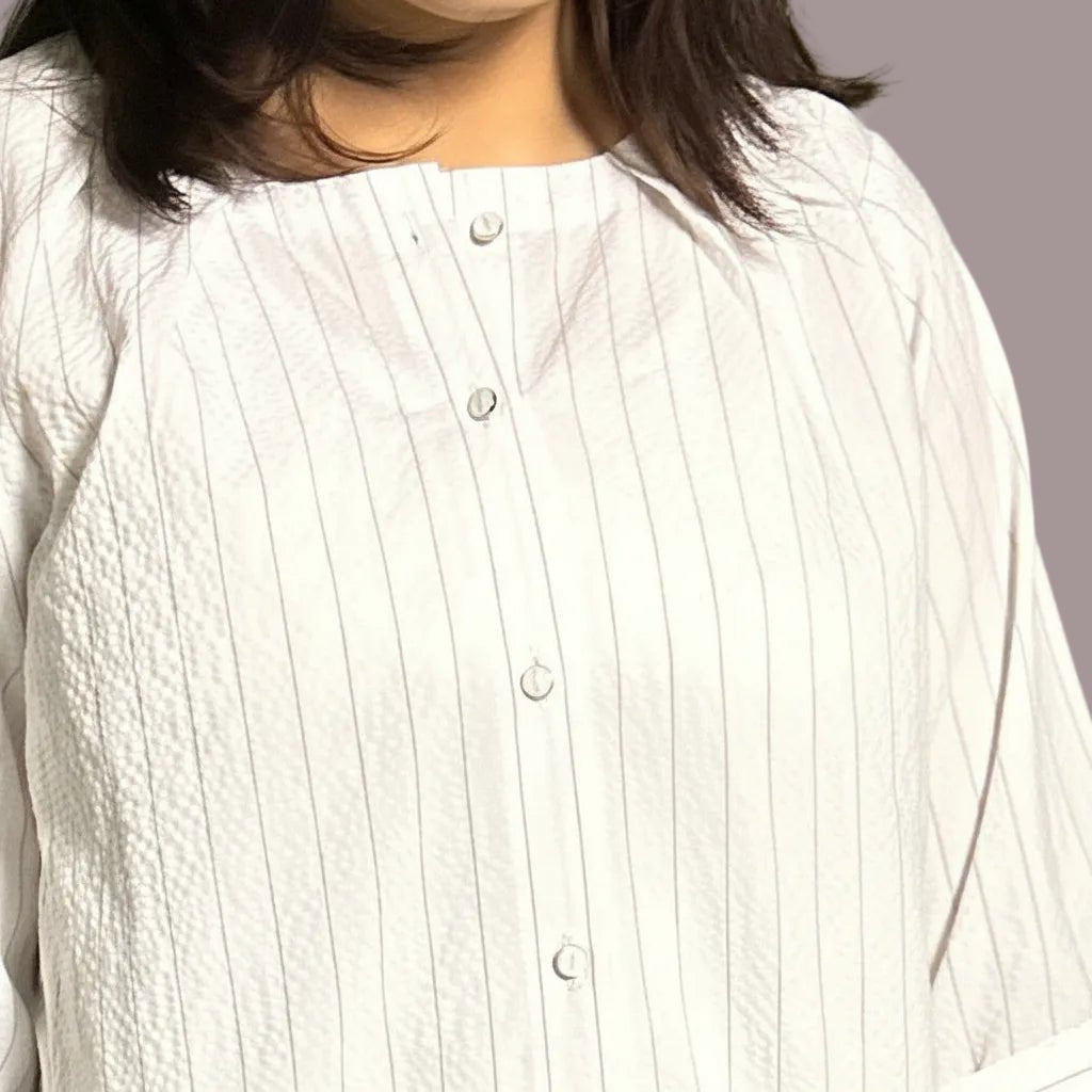 White Pinstripe ShirtShirts