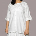 White Pinstripe ShirtShirts